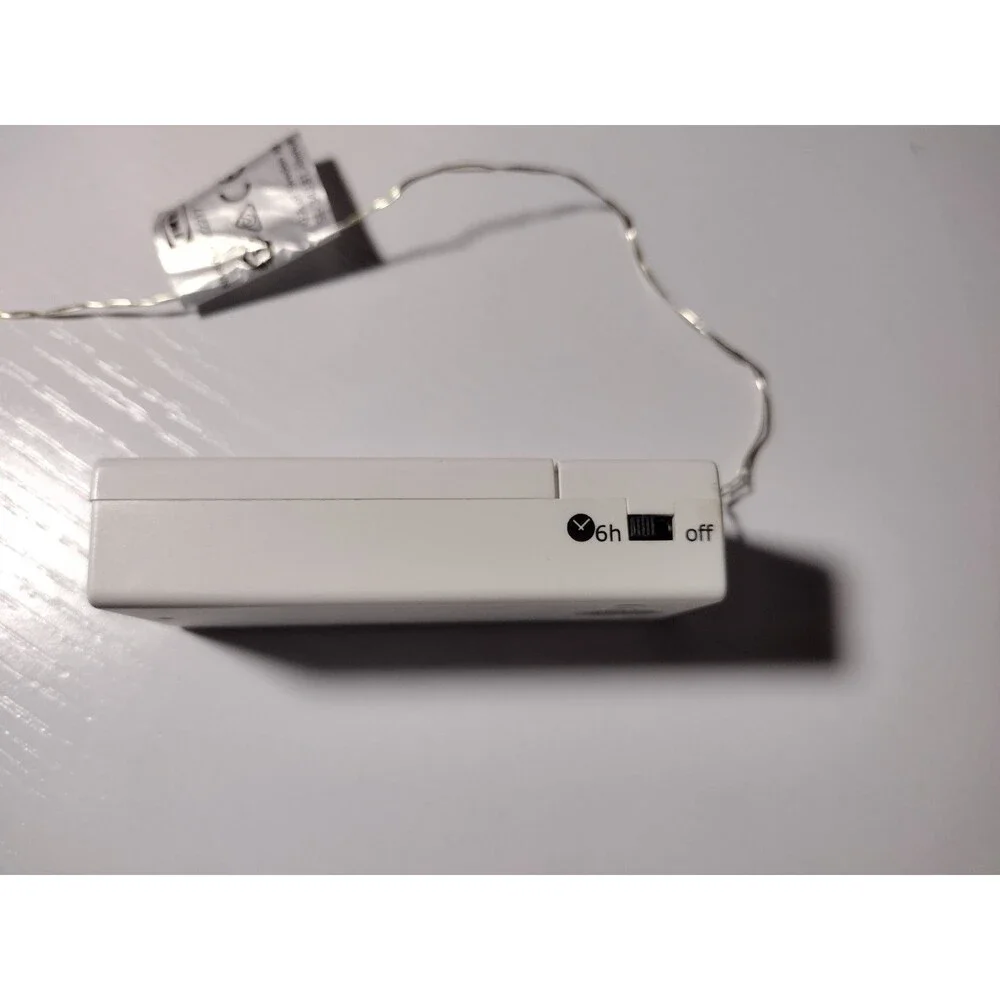 IKEA VISSVASS LED Indoor String/Wire Lights Warm White Battery Operated